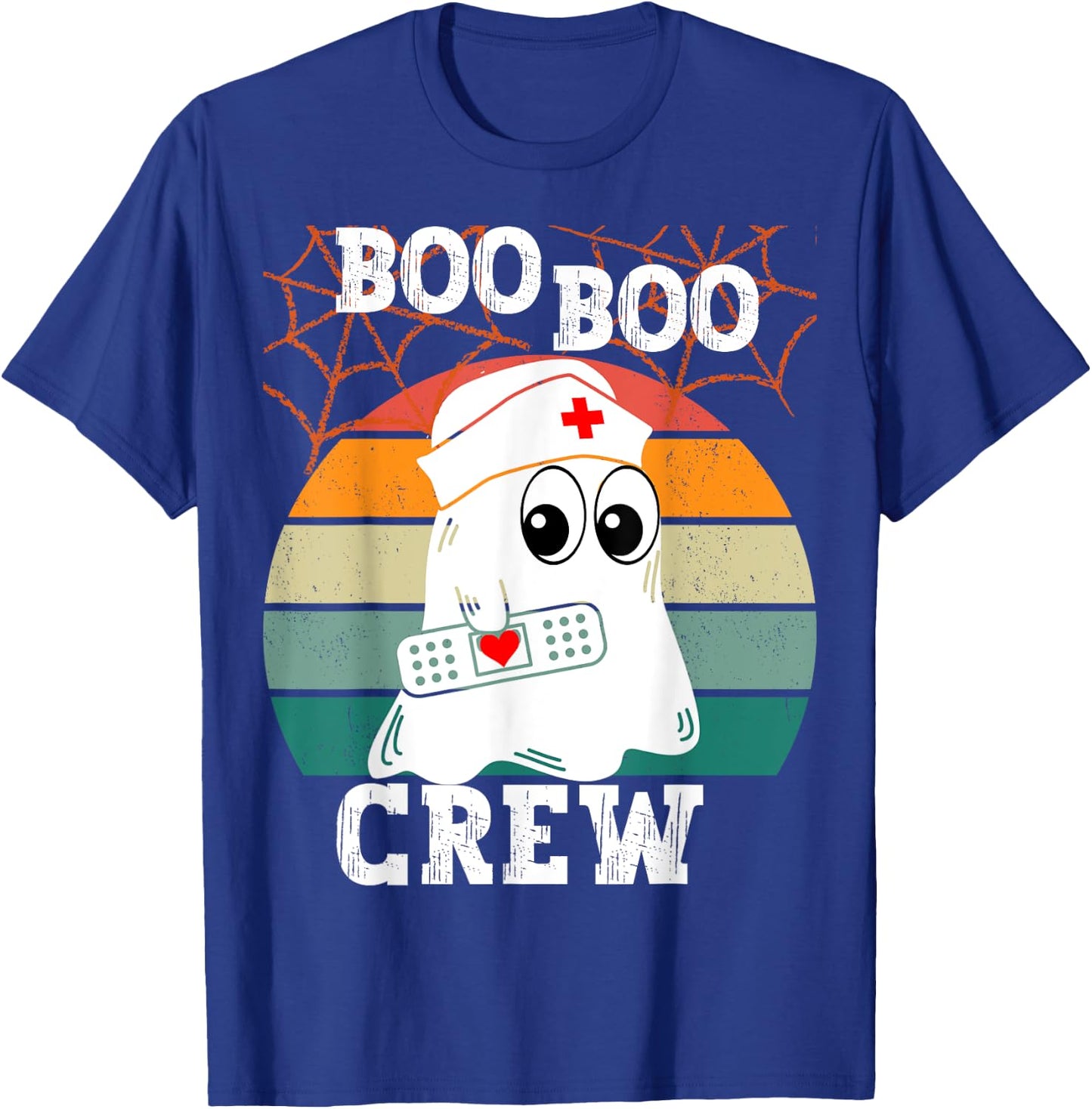 Boo Boo Crew Nurse T-Shirt - T-Shirt | Royal
