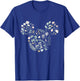 Disney Mickey Mouse Icon Spring Flowers T-Shirt - T-Shirt | Royal