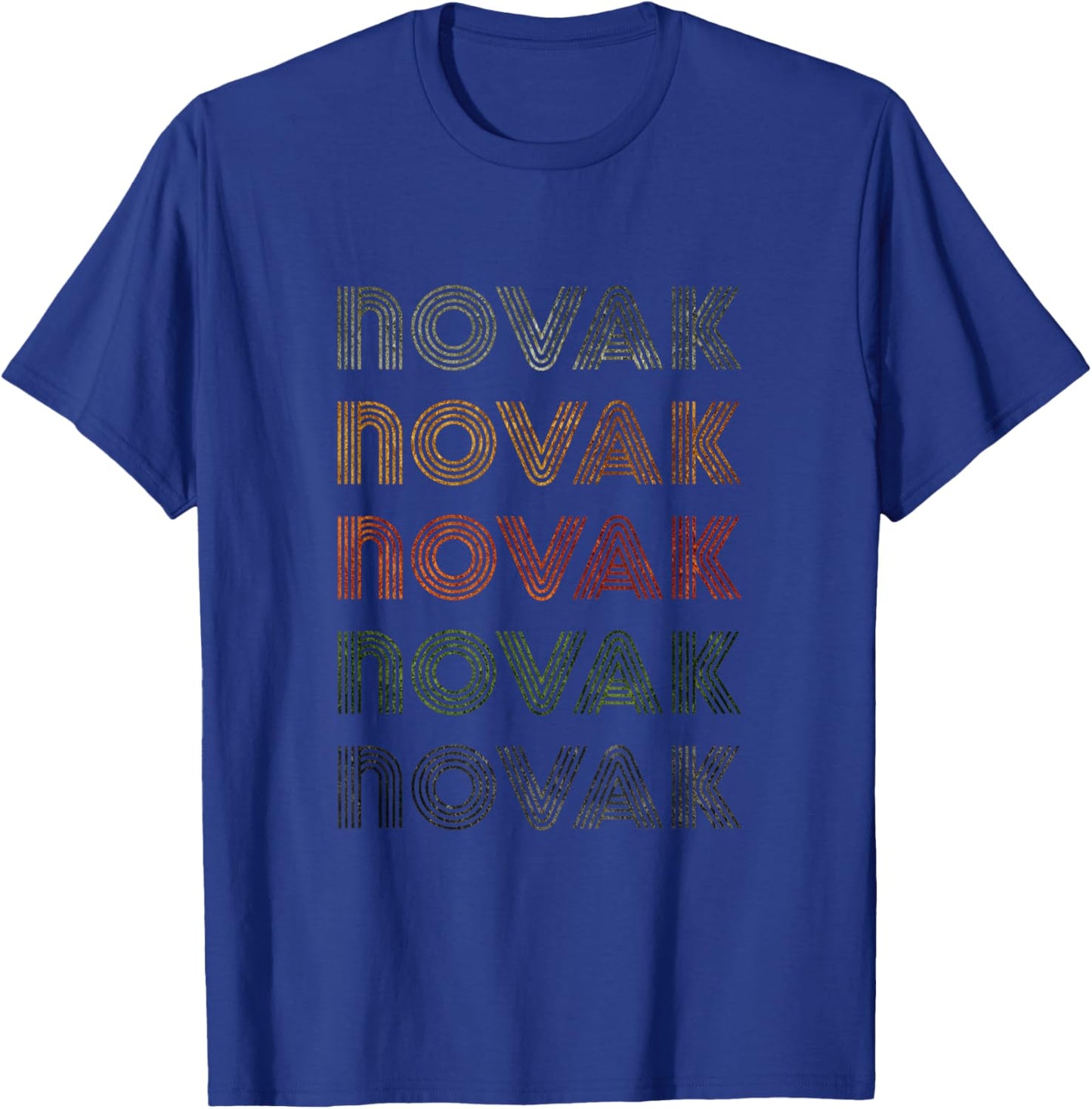 Love Heart Novak Grunge Vintage Style Black Novak T-Shirt - T-Shirt | Royal