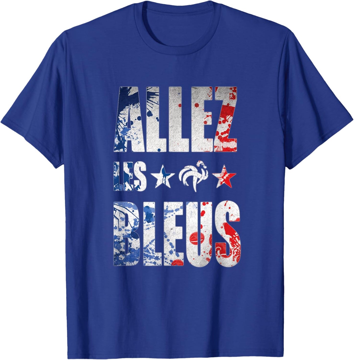 Go the Blue, For the fans of the French team T-Shirt - T-Shirt | Royal