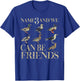 Name 3 And We Can Be Friends Funny Duck T-Shirt - T-Shirt | Royal