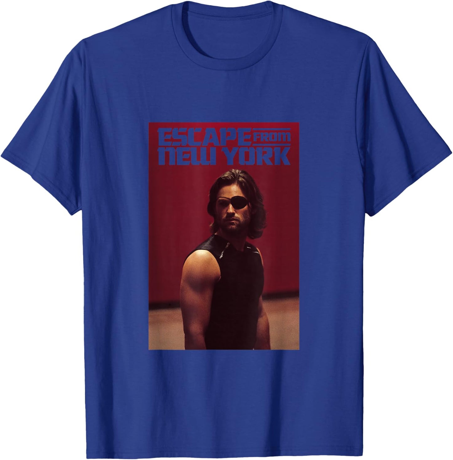 Escape From New York Snake Plissken Still T-Shirt - T-Shirt | Royal