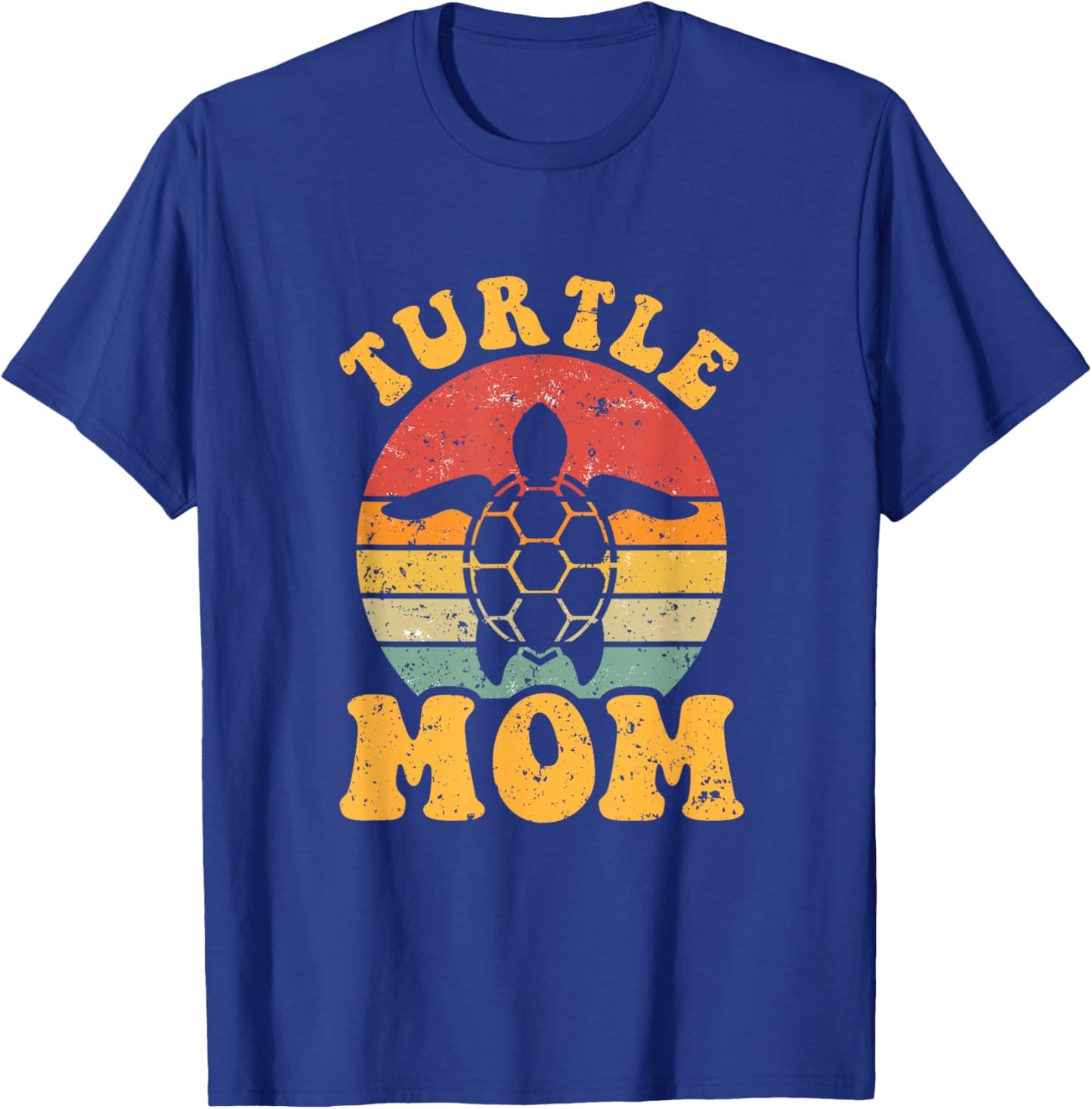 Turtle Mom Turtles T-Shirt - T-Shirt | Royal
