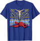 Jesus Wrestling Satan Religious Christian Funny T-Shirt - T-Shirt | Royal