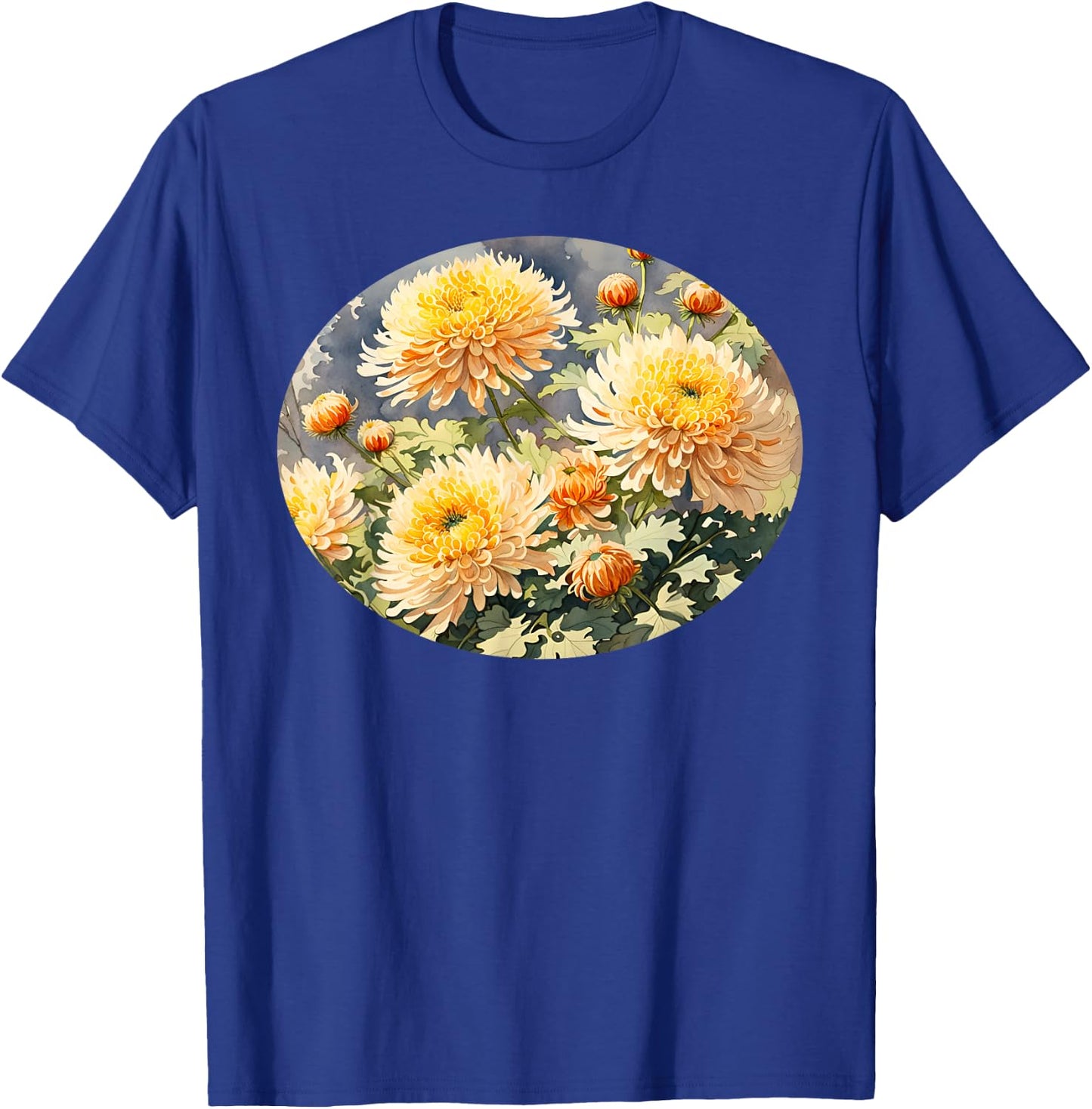 Beautiful Yellow Chrysanthemums T-Shirt - T-Shirt | Royal