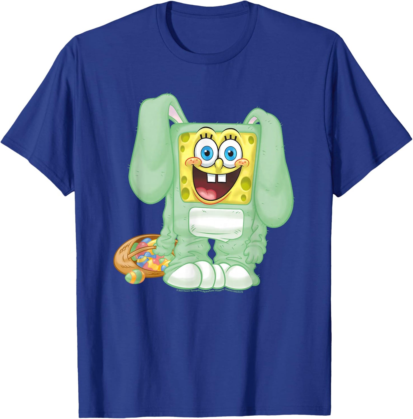 SpongeBob SquarePants Easter Bunny Suit T-Shirt - T-Shirt | Royal