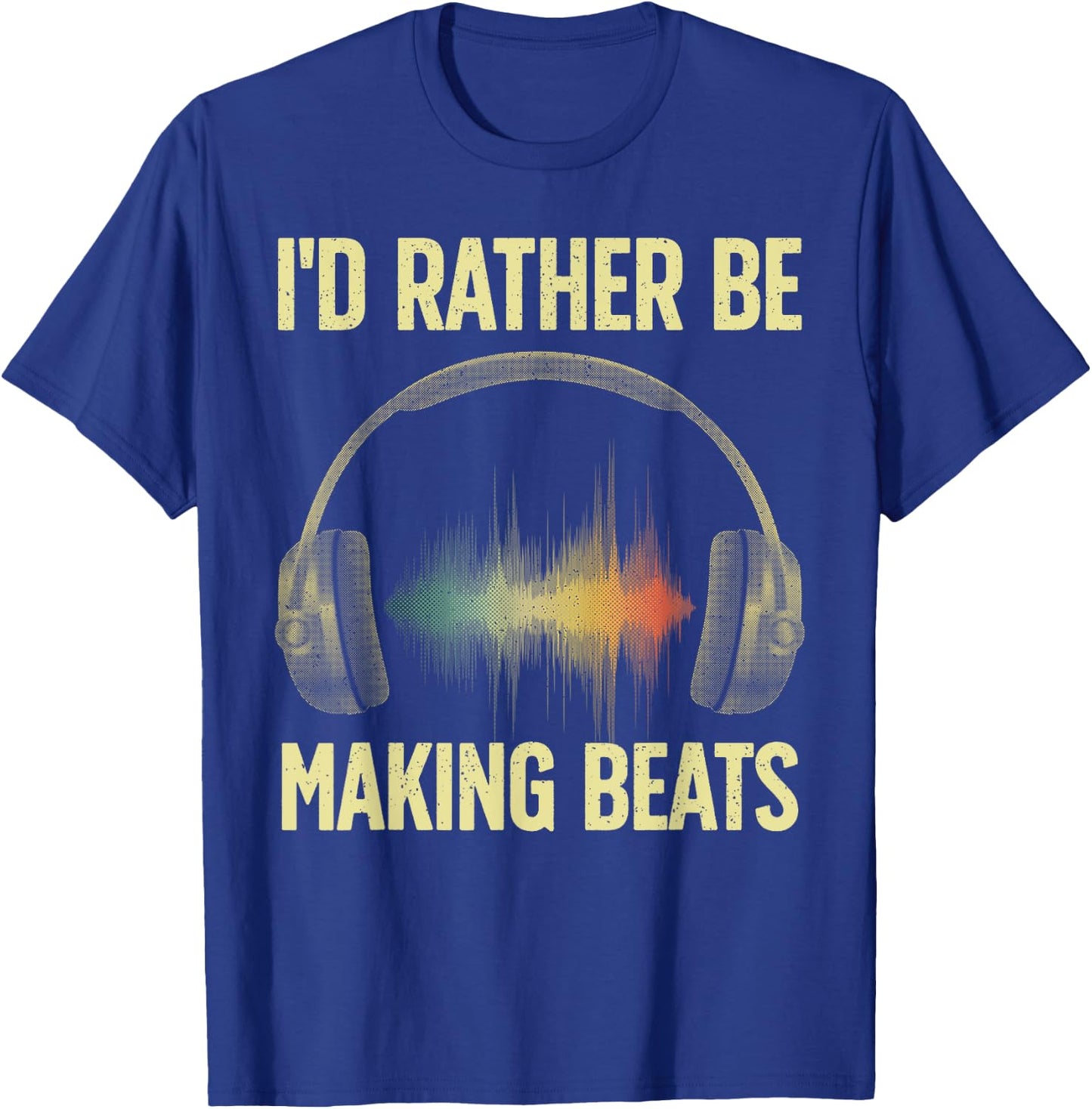 Cool Music Producer Art Women Disc Jockey Beat Maker T-Shirt - T-Shirt | Royal