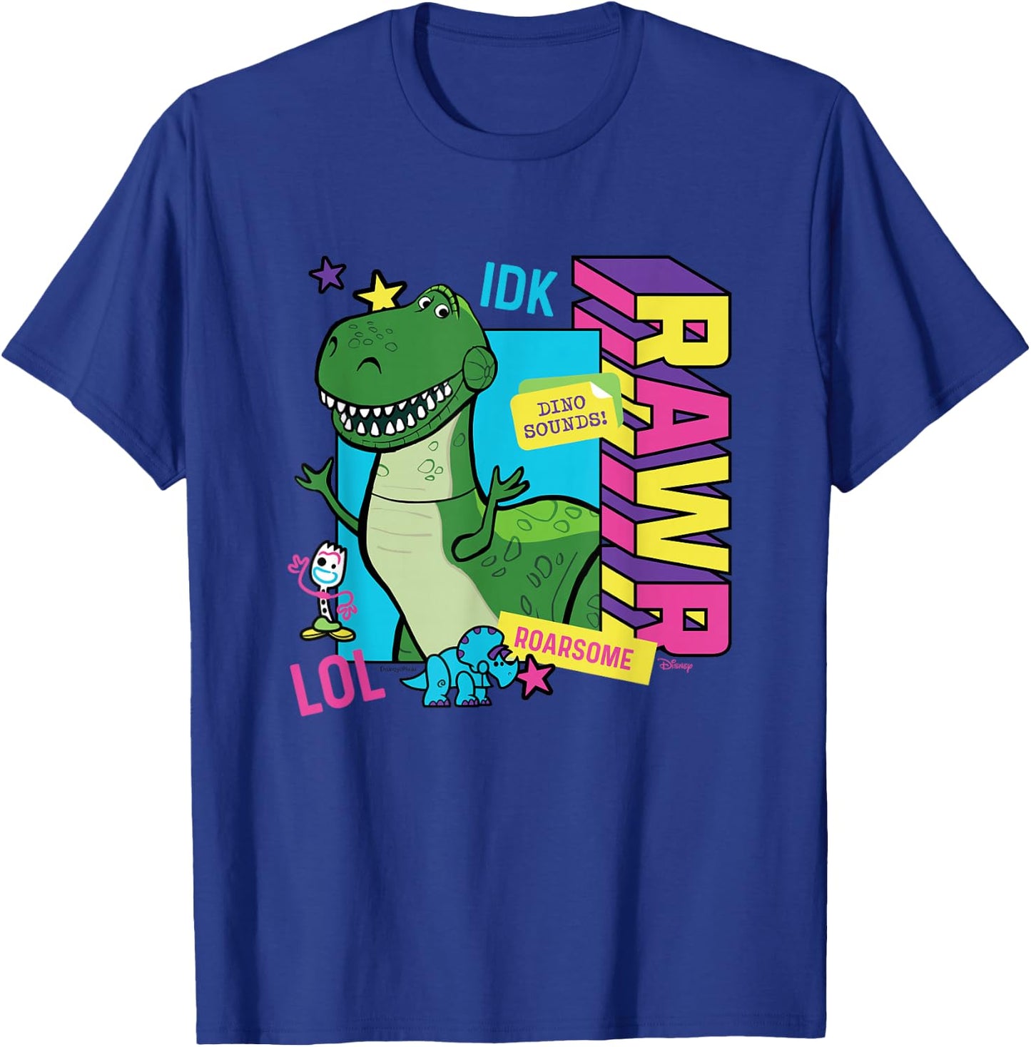 Toy Story - Rex Graphic T-Shirt - T-Shirt | Royal