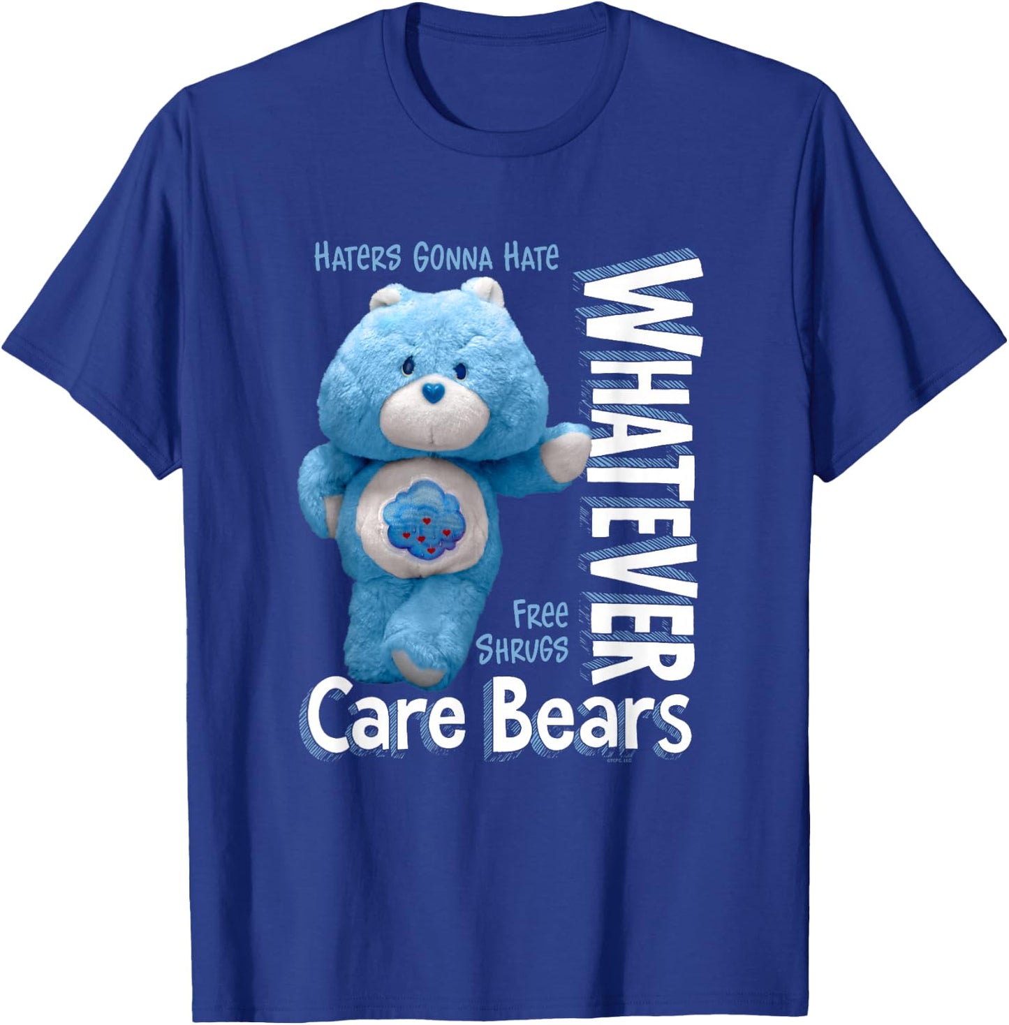 Care Bears Whatever Grumpy Bear Toy Cute Cartoon T-Shirt - T-Shirt | Royal