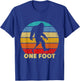 One Foot Bigfoot Prosthetics Amputated Disability T-Shirt - T-Shirt | Royal