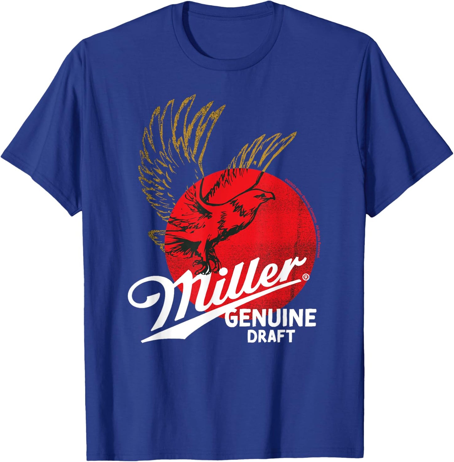 Miller Genuine Draft - Logo T-Shirt - T-Shirt | Royal