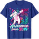 5 Years Old Flossing Unicorn Gifts 5th Birthday Girl Party T-Shirt - T-Shirt | Royal