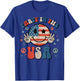 Party in The USA 4th of July Preppy Smile Kids Men Women T-Shirt - T-Shirt | Royal