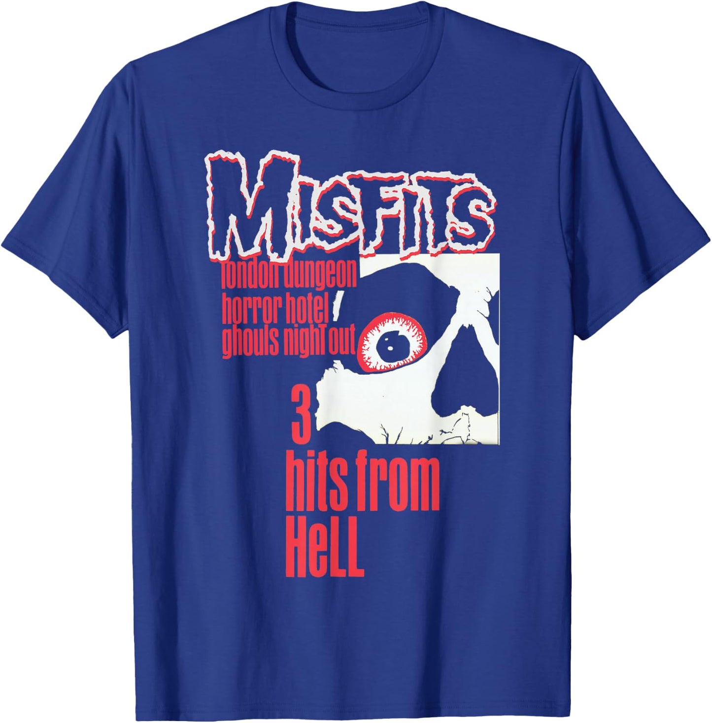 Misfits – 3 Hits from Hell T-Shirt - T-Shirt | Royal