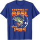 Keeping It Reel Since 1984 Fishing Lovers 41st Birthday T-Shirt - T-Shirt | Royal