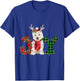 Joy Christmas Lights West Highland White Terrier Dog Santa Women Kids T-Shirt - T-Shirt | Royal