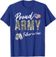 Proud Army Father-In-Law US Army Graduation Father-In-Law T-Shirt - T-Shirt | Royal