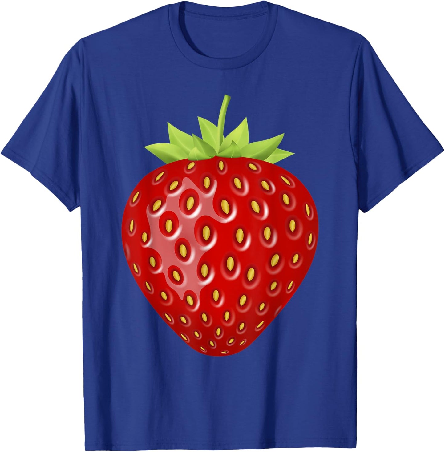 Funny Strawberry Halloween Costume Strawberry Cute T-Shirt - T-Shirt | Royal