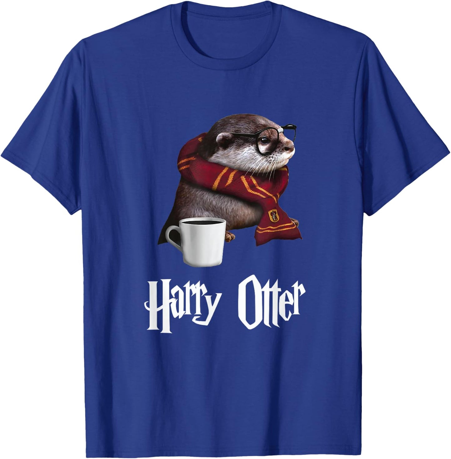 Harry Otter Cute and Funny Otter T-Shirt - T-Shirt | Royal