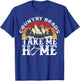 Country Roads West Virginia Take Me Home WV Map Mountains T-Shirt - T-Shirt | Royal