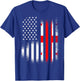 Georgian American Heritage Month Georgia Patriot Grown T-Shirt - T-Shirt | Royal