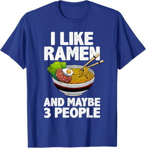 Cool Ramen Women Anime Ramen Noodle Soup Cup Noodles T-Shirt - T-Shirt | Royal