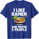 Cool Ramen Women Anime Ramen Noodle Soup Cup Noodles T-Shirt - T-Shirt | Royal