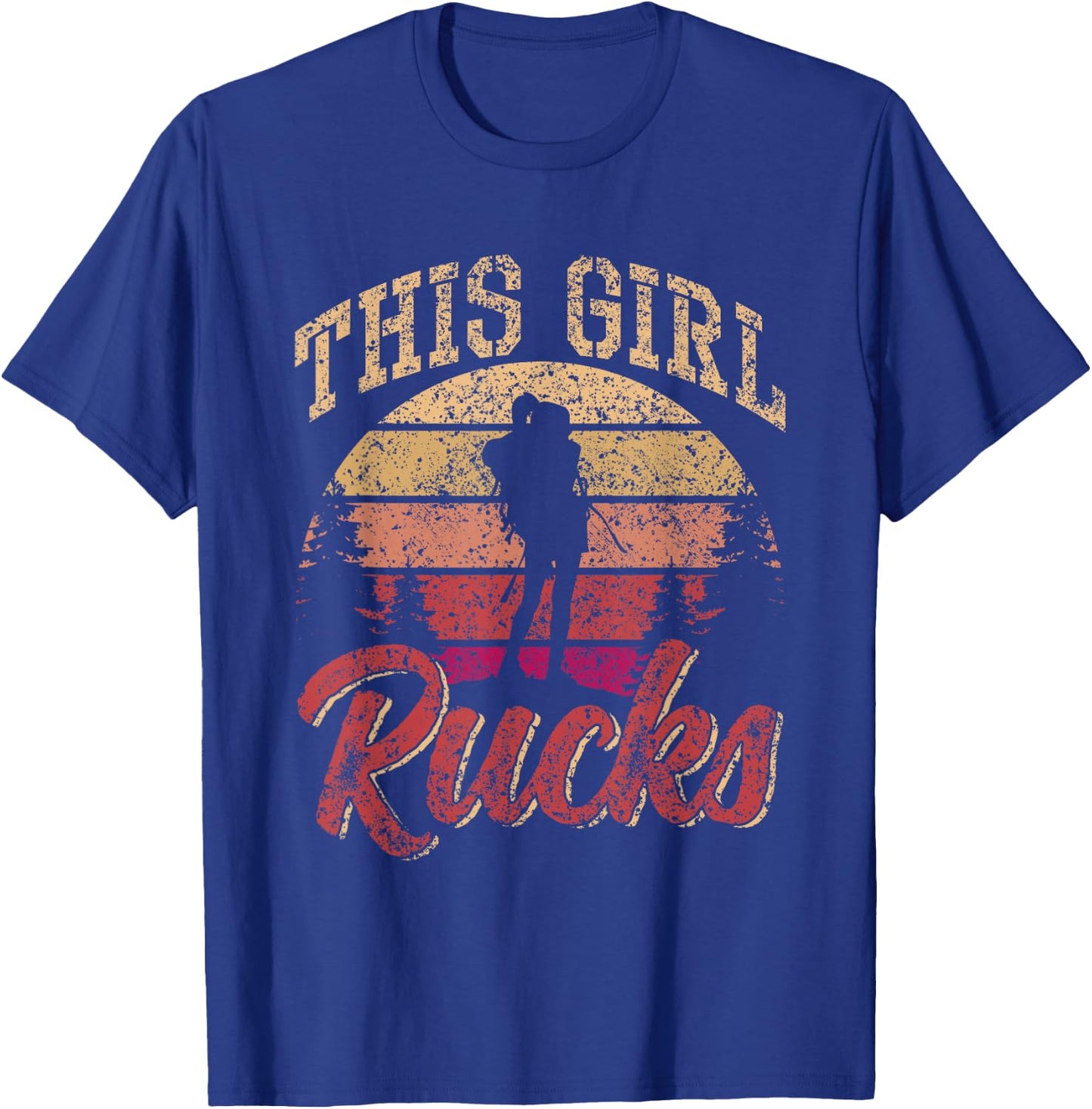 This Girl Backpack Backpack Workout Backpacks T-Shirt - T-Shirt | Royal