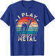 I Play Heavy Metal Funny Euphonium T-Shirt - T-Shirt | Royal