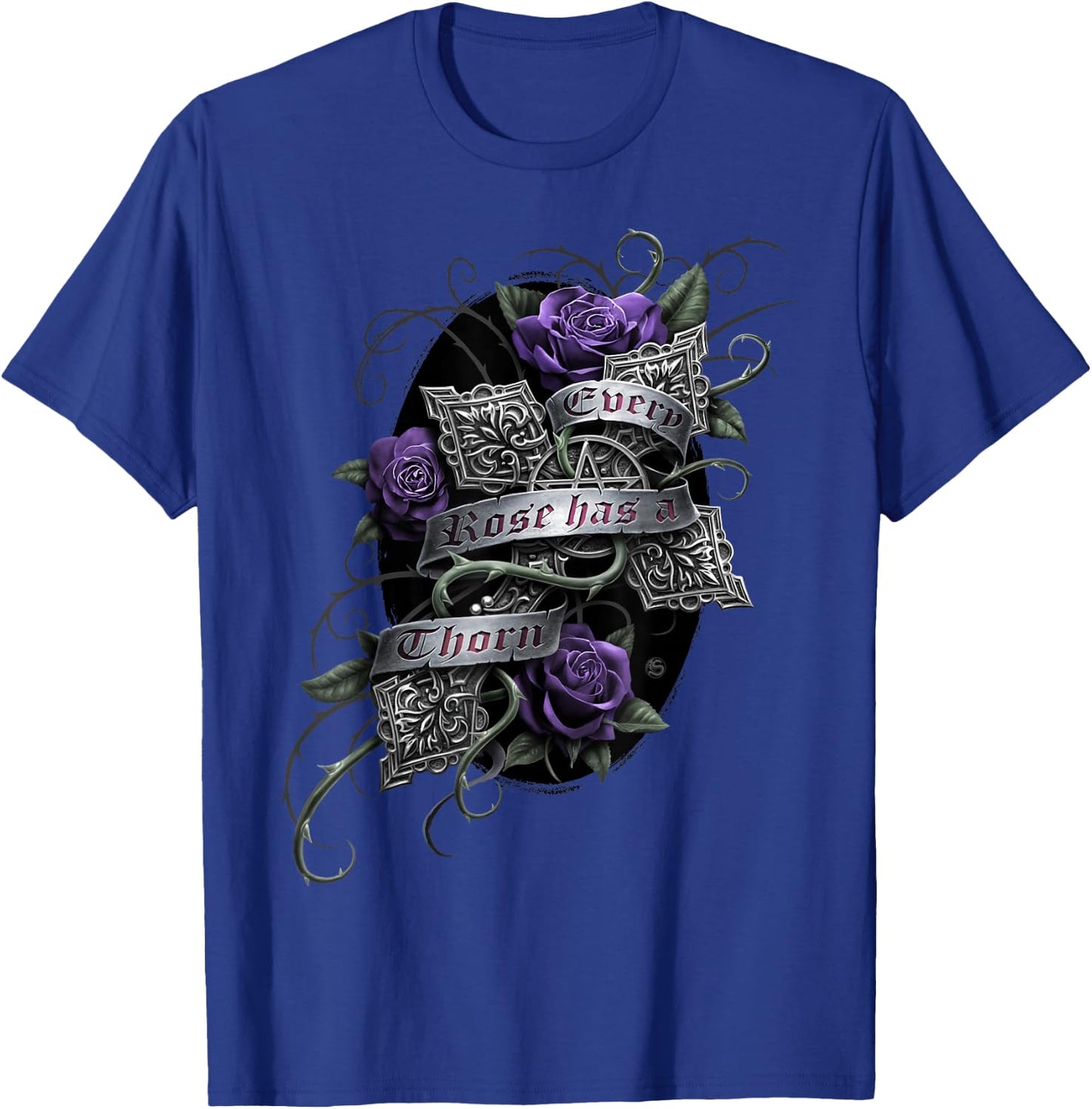 Spiral Original - Every Rose - Gothic Roses T-Shirt - T-Shirt | Royal