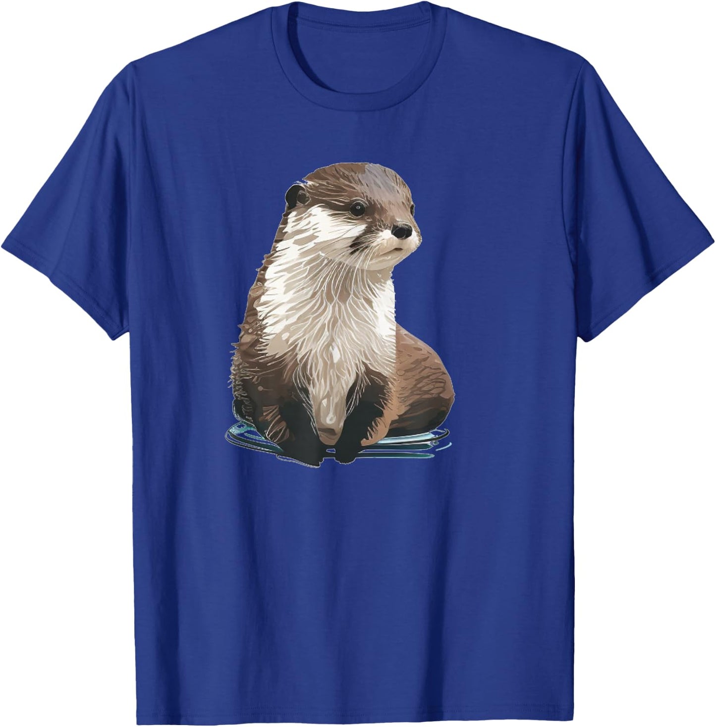 Cute Otter Face for Sea Otter Lovers T-Shirt - T-Shirt | Royal