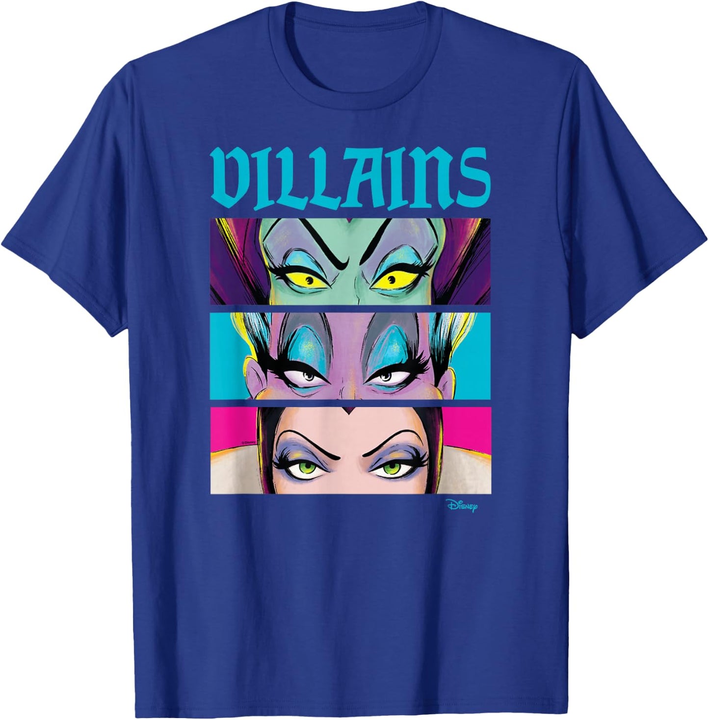 Disney Villain - Villains Stacked T-Shirt - T-Shirt | Royal