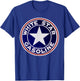 Retro Vintage Gas Station White Star Motor Oil Car Garage T-Shirt - T-Shirt | Royal