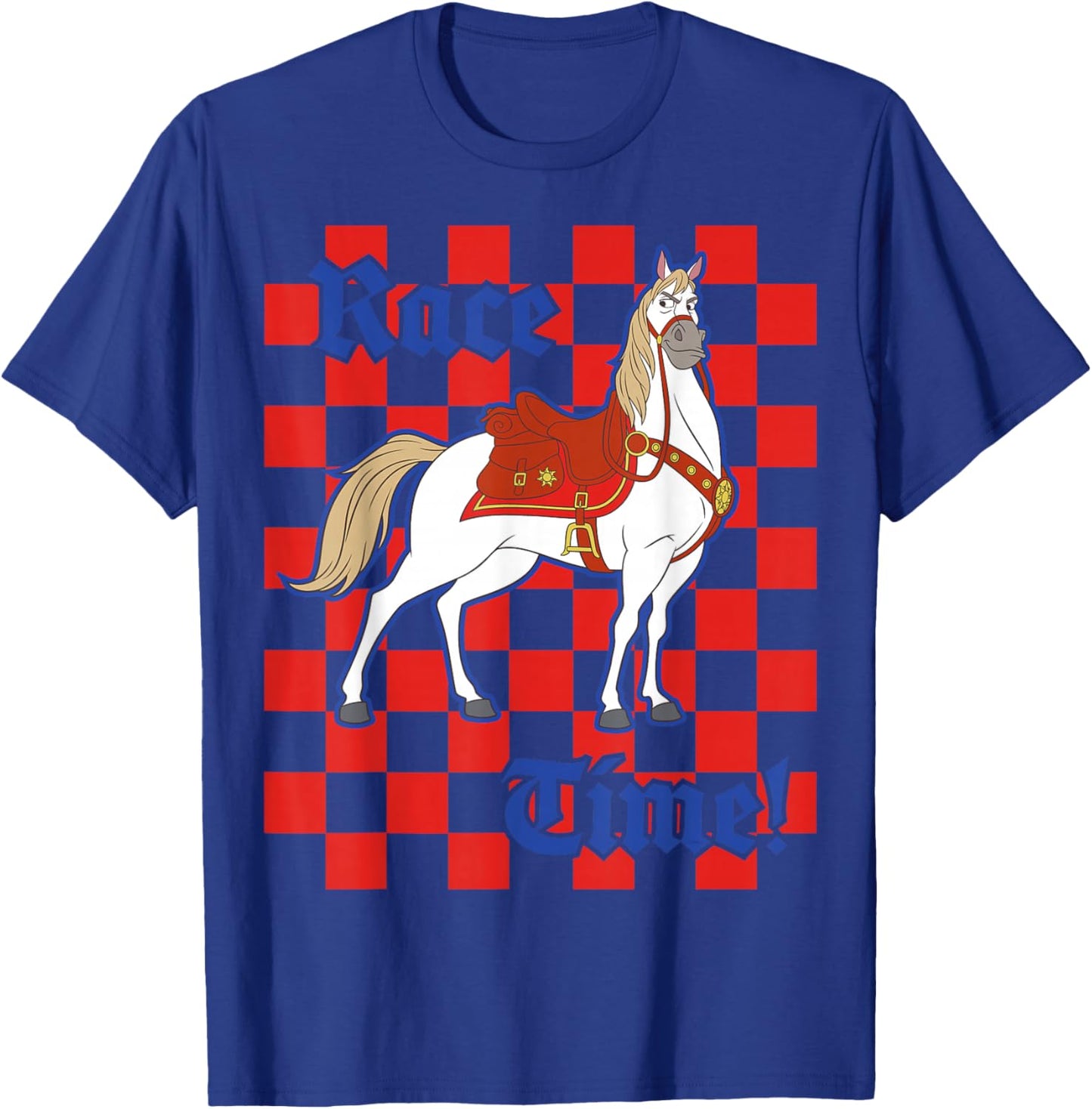 Disney Tangled Maximus Horse Race Time! T-Shirt - T-Shirt | Royal