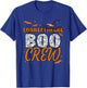 Correctional Boo Crew Halloween Nurse Matching T-Shirt - T-Shirt | Royal