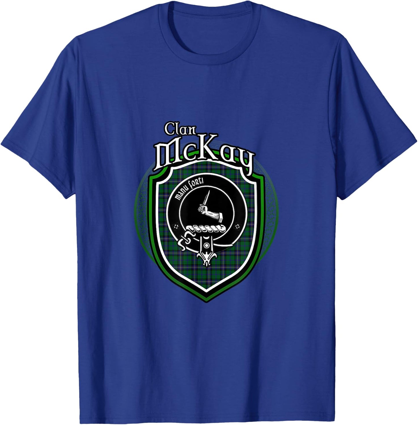 McKay Clan Crest | Scottish Clan McKay Family Crest Badge T-Shirt - T-Shirt | Royal