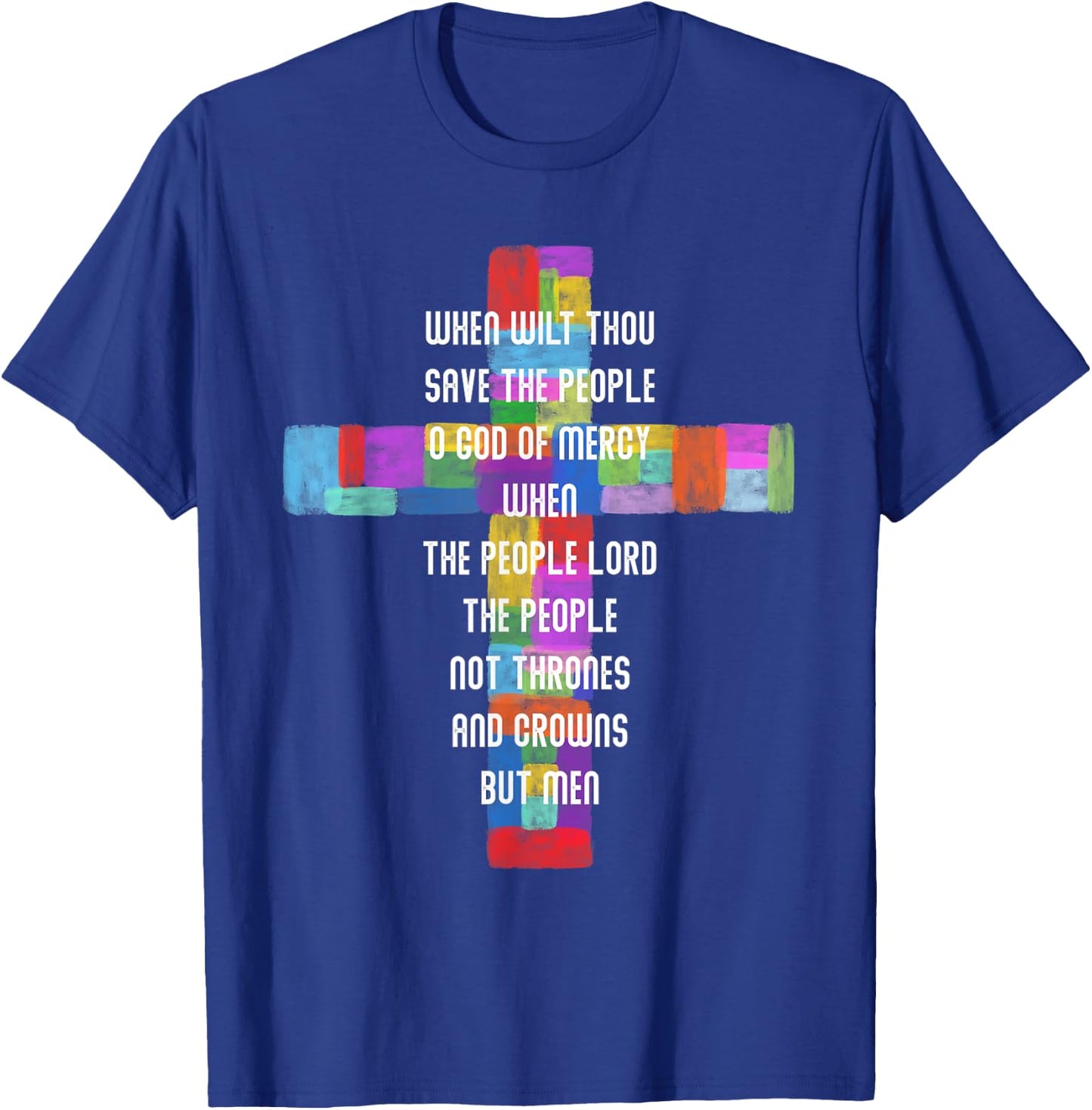 Save The People Godspell Musical Theatre T-Shirt - T-Shirt | Royal