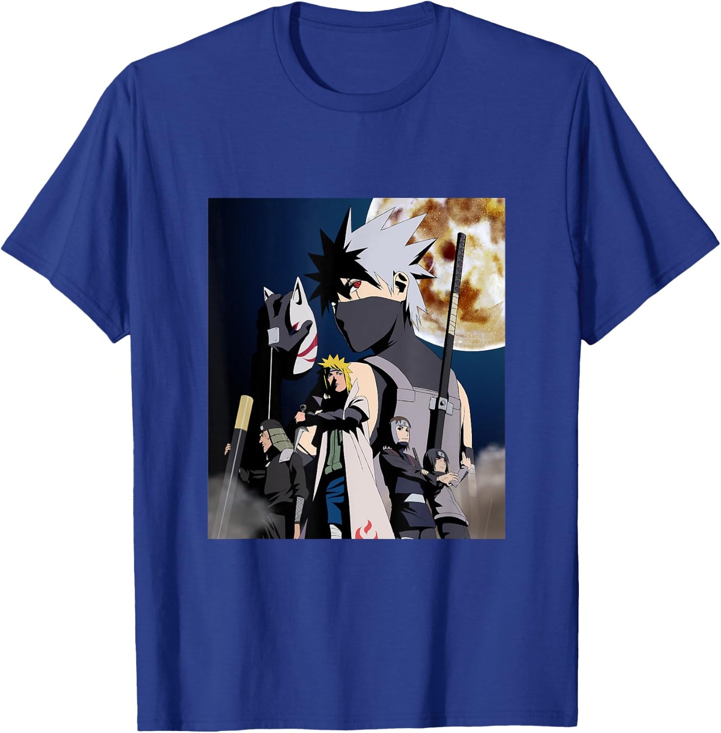 Naruto Shippuden Full Moon Hokage Clan Character Art T-Shirt - T-Shirt | Royal