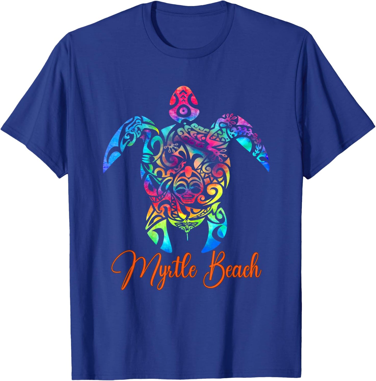 Myrtle Beach Sea Turtle Family Vacation Summer 2025 T-Shirt - T-Shirt | Royal