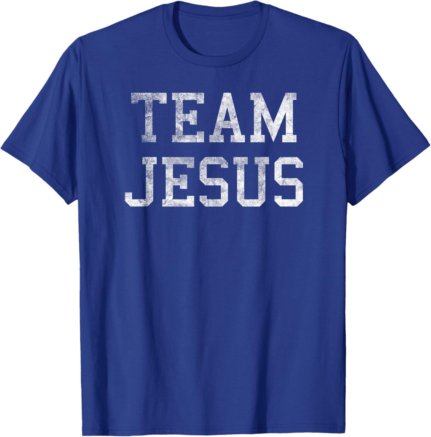 Funny Bible Study Team Jesus Vintage T-Shirt - T-Shirt | Royal