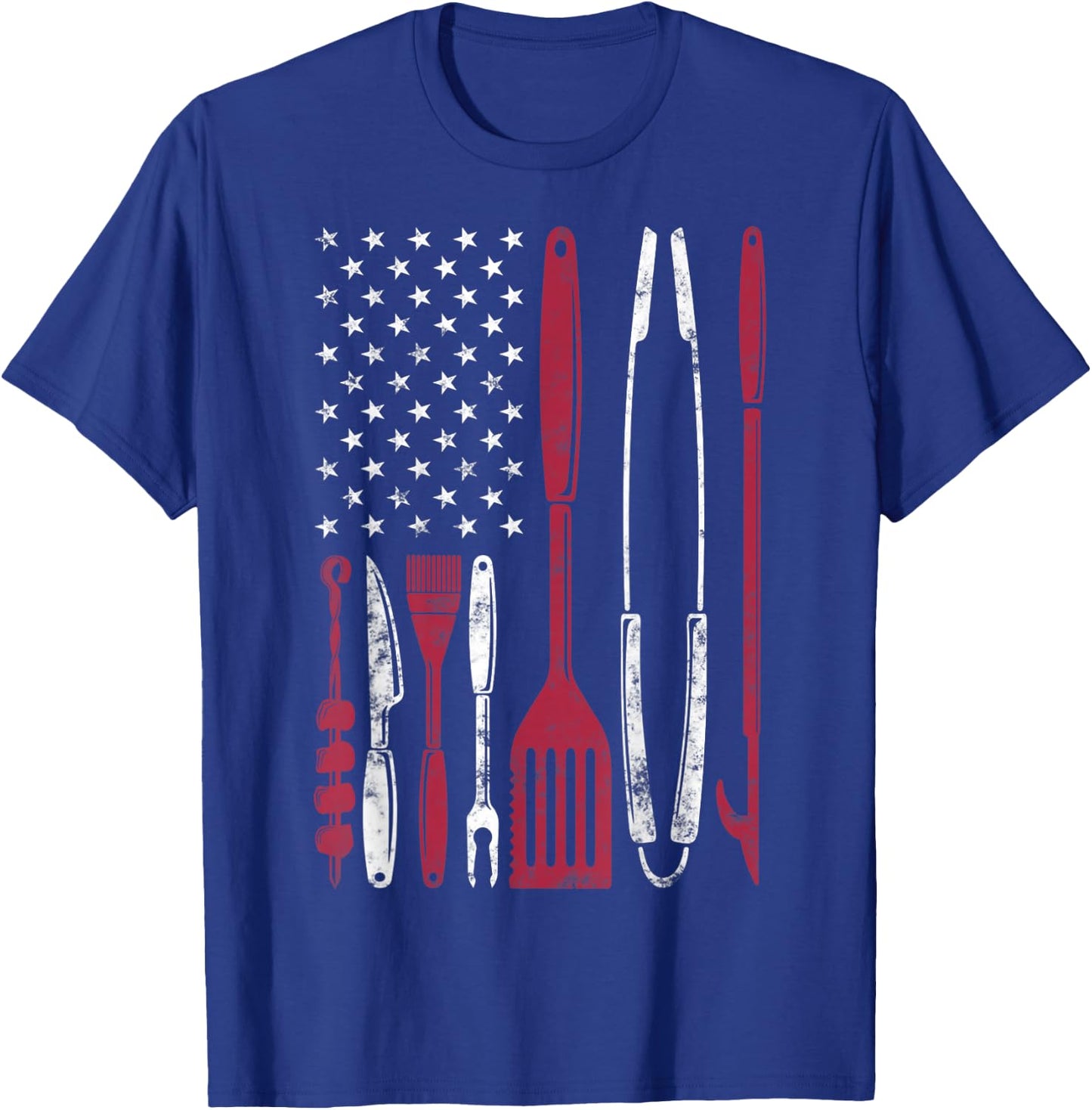 BBQ Smoker Barbecue Chef Smoking Tools Grilling Pit Master T-Shirt - T-Shirt | Royal