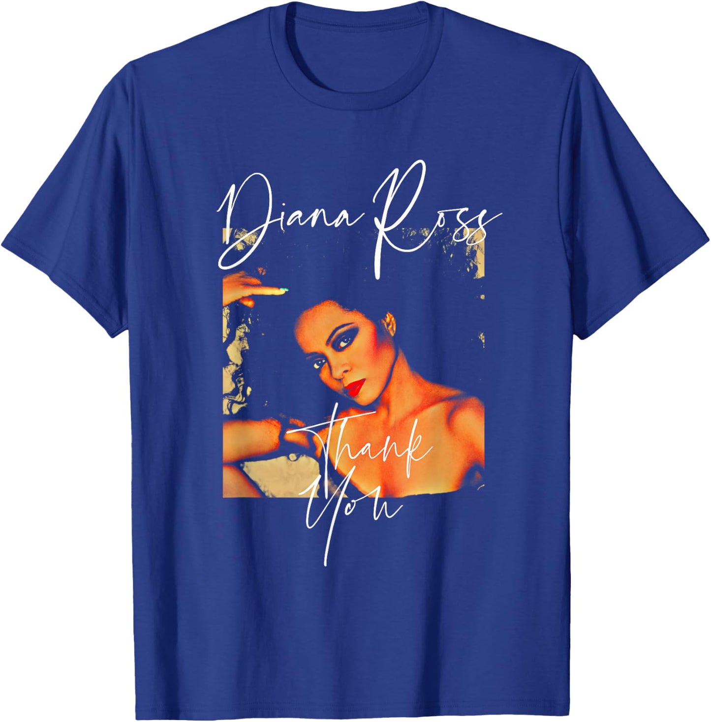 Diana Ross - Thank You Album T-Shirt - T-Shirt | Royal