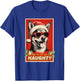 Funny Huskita Christmas Naughty Vintage T-Shirt - T-Shirt | Royal