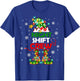 Funny Nurse Elf Christmas Lights Cute Xmas Night Shift Crew T-Shirt - T-Shirt | Royal