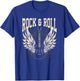 Rock and Roll Lover Gifts Cool Electric Guitar Concert Band T-Shirt - T-Shirt | Royal