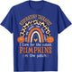 Respiratory Therapist Rainbow Halloween Therapist T-Shirt - T-Shirt | Royal