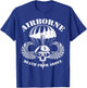 Death From Paratrooper Above US Airborne Division Veteran T-Shirt - T-Shirt | Royal