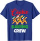 Cookie Baking Crew Dabbing Gingerbread Men Christmas Hats T-Shirt - T-Shirt | Royal