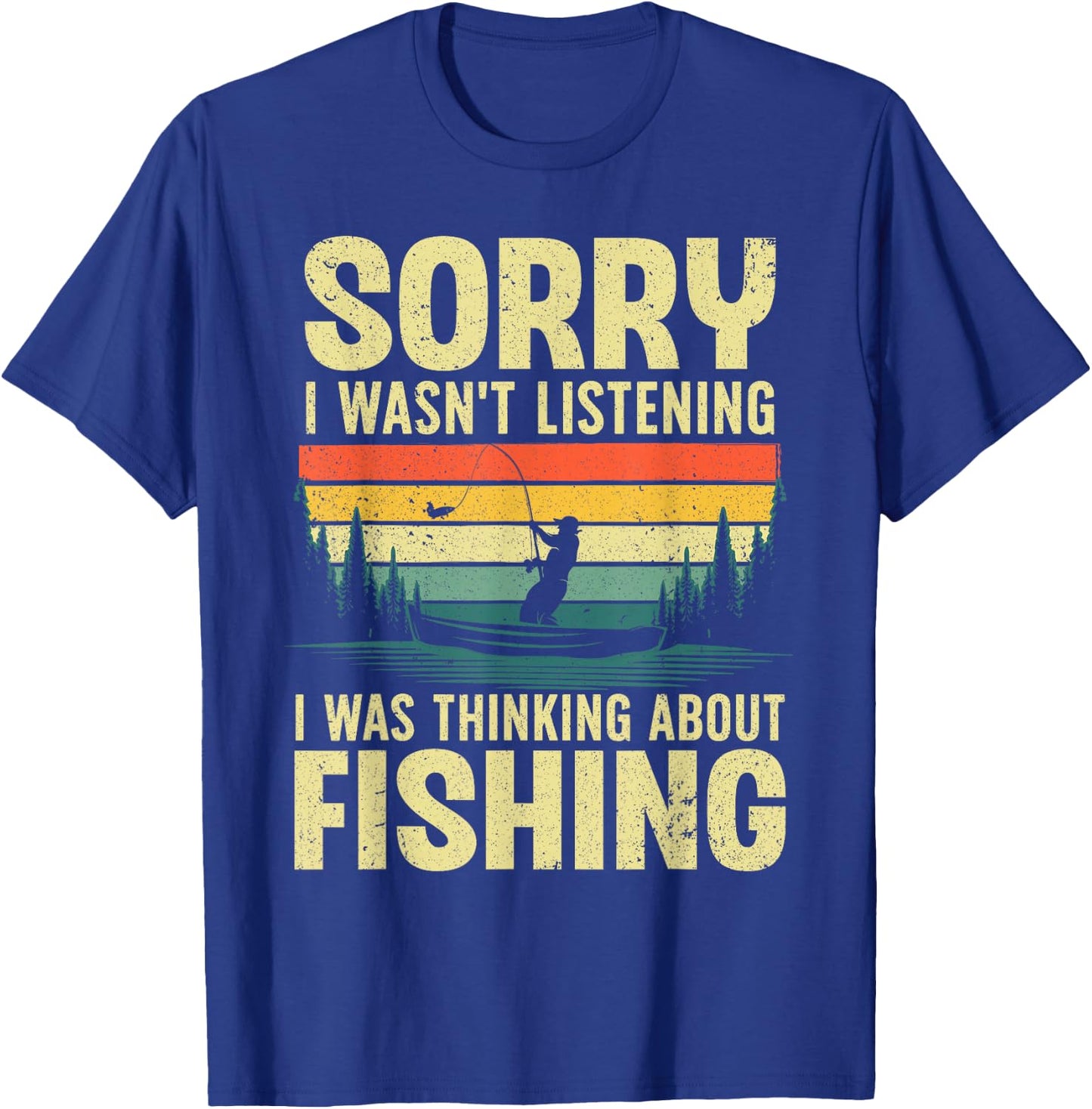 Cool Fishing Women Fisherman Bass Trout Fish Hunting Small T-Shirt - T-Shirt | Royal