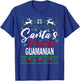 Santas Favorite Guamanian Guam Christmas Ugly Sweater Xmas T-Shirt - T-Shirt | Royal